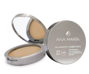 Polvo Facial Compacto Aclarante y Humectante Ana María